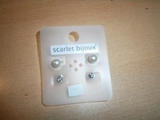 Paar hrringe silberfarben gebraucht kaufen  Lützelbach