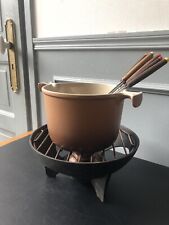 Vintage fondue caquelon d'occasion  Laon