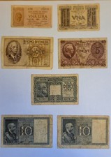 Lotto banconote regno usato  Ferrara