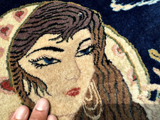 Square antique rug for sale  Allen