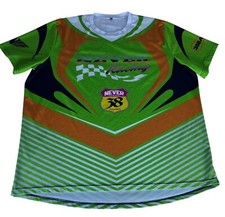 Camisa masculina Never Broke Again #38 NBA motocross corrida 2XL verde laranja comprar usado  Enviando para Brazil