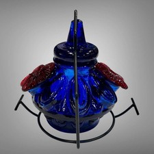 Glass hummingbird feeder for sale  Eden Prairie