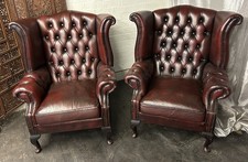 Blood red leather for sale  MARCH