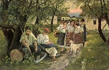 Künstler russland bauernfamil gebraucht kaufen  Berlin