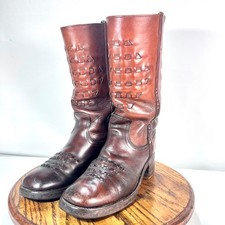 Vintage brown leather for sale  Burlington