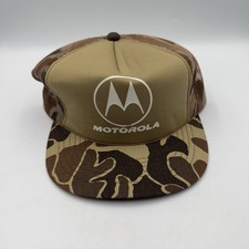 Boné vintage Motorola rádio caminhoneiro ajustável Snap Back camuflado comprar usado  Enviando para Brazil
