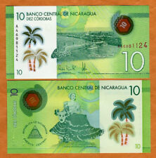 Nicarágua, 10 cordobas, 2022, P-209c, POLÍMERO UNC AA Prefixo, Braille comprar usado  Enviando para Brazil