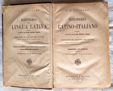 dizionario latino georges usato dizionario latino georges usato Italia