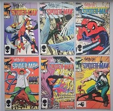 Lote de edições de 2, 3, 4, 5, 6 e 9 livros de alta qualidade Web Of Spider-Man (Marvel 1985) comprar usado  Enviando para Brazil