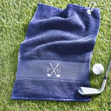 Personalised golf towels for sale  LEICESTER