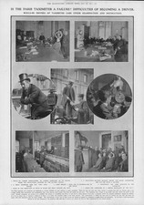 Impressão antiga 1907 - FRANÇA Paris exame taxímetro Cabmen Pourboire (204) comprar usado  Enviando para Brazil