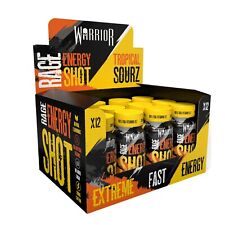 Usado, Pré treino Energy Shots - Warrior - Citrulina Beta Alanina, Caixa de 12 Tropicais comprar usado  Enviando para Brazil