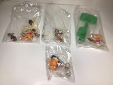 Juego de 4 figuras temáticas deportivas Garfield adornos para pasteles béisbol fútbol americano y más segunda mano  Embacar hacia Mexico