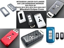 Estojo Chave Para MITSUBISHI LANCER OUTLANDER ASX L200 BARBARIAN SUV PICK UP TRUCK comprar usado  Enviando para Brazil