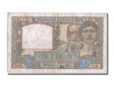201956 billet francs d'occasion  Lille-