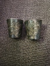 glasses shot brass for sale  Hubbard