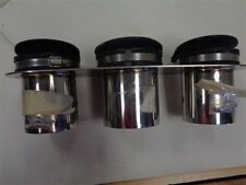 EXAUSTÃO TRIPLA DE AÇO INOXIDÁVEL ATRAVÉS DO CASCO COM ABA 18 3/4" X 6" BARCO MARÍTIMO comprar usado  Enviando para Brazil