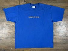 Camiseta de Surf Vintage Rip Curl Masculina Tamanho XL Azul, usado comprar usado  Enviando para Brazil