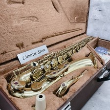 Yamaha YTS-32 e estojo rígido dourado saxofone tenor chave testada Japão YTS32 JP comprar usado  Enviando para Brazil