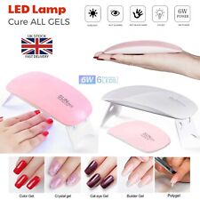 SUN Mini 6W esmalte em gel lâmpada LED UV secador de manicure portátil de viagem 6 LED Reino Unido comprar usado  Enviando para Brazil