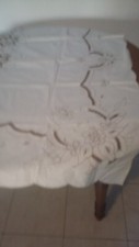 Ancienne nappe blanc d'occasion  Hyères