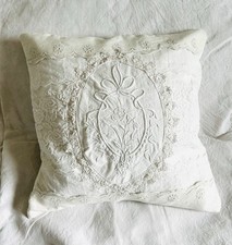 Housse coussin dentelle d'occasion  Béziers