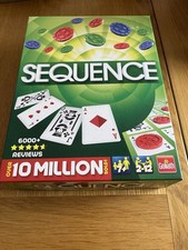 Sequence board game for sale  DEREHAM