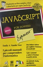 Javascript for dummies usato  Mondragone