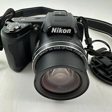 Usado, Câmera Digital Nikon COOLPIX L110 Preta com Lente de Zoom Óptico Grande Angular 15x comprar usado  Enviando para Brazil