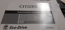 Usado, Relógio de mergulho oficial Citizen quartzo Aqualand manual de instruções BJ2XXX C50 comprar usado  Enviando para Brazil