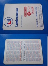 Calendario tascabile cartoncin usato  Solferino