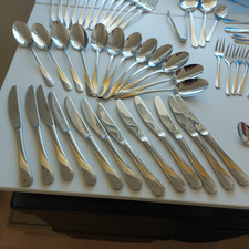 Besteckset personen teile gebraucht kaufen  Heiligenhafen