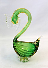 Vintage green murano for sale  GREAT YARMOUTH