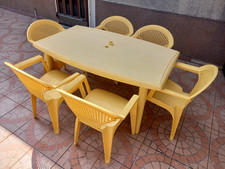 Salon jardin pvc d'occasion  Porcelette