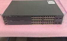 Switch de Rede Gerenciado Gigabit Cisco 2960X WS-C2960X-24TD-L 24 Portas LOTE 2, usado comprar usado  Enviando para Brazil