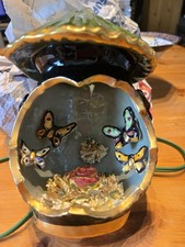Lampe valauris papillons d'occasion  La Châtaigneraie