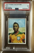 Usado, 1965 Panini Calciatori Pele (Brasil) PSA 5 comprar usado  Enviando para Brazil