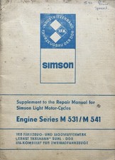 Simson motorcycle engine for sale  EXETER