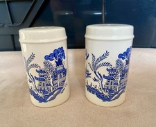 Vintage blue willow for sale  HUDDERSFIELD