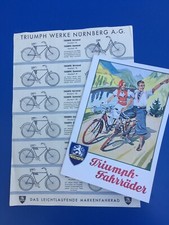 Kataloge triumph fahrräder gebraucht kaufen  Chemnitz
