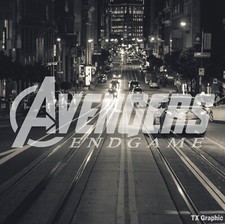 Adesivo de vinil Avengers ENDGAME logotipo super-heróis Marvel Comics carro janela caminhão, usado comprar usado  Enviando para Brazil