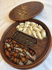 Spiele set schach gebraucht kaufen  Schenefeld