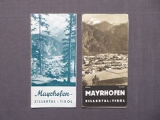 Reise faltprospekte mayrhofen gebraucht kaufen  Eichwalde
