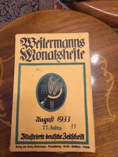 Westermanns monatshefte juli gebraucht kaufen  Köln