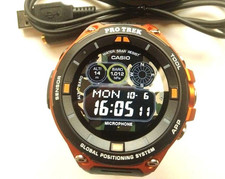 Smartwatch CASIO PRO TREK Smart WSD-F20-RG GPS Android Wear Wi-Fi Bluetooth JP, usado comprar usado  Enviando para Brazil
