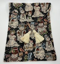 Snowman tapestry table for sale  Southgate