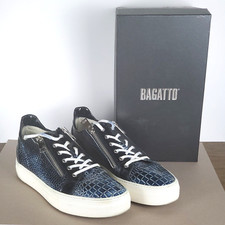 Tênis Bagatto tamanho 11 EUA 1747L Queen 877 Notte zíperes de couro azul italiano comprar usado  Enviando para Brazil