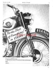 1959 advert bsa for sale  SIDCUP