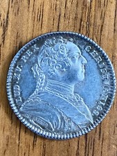 Jeton argent LOUIS XV Trésor royal 1735 oranger dans sa caisse Versailles, usado comprar usado  Enviando para Brazil