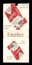 Matchbook cavalier cigarettes for sale  EASTBOURNE